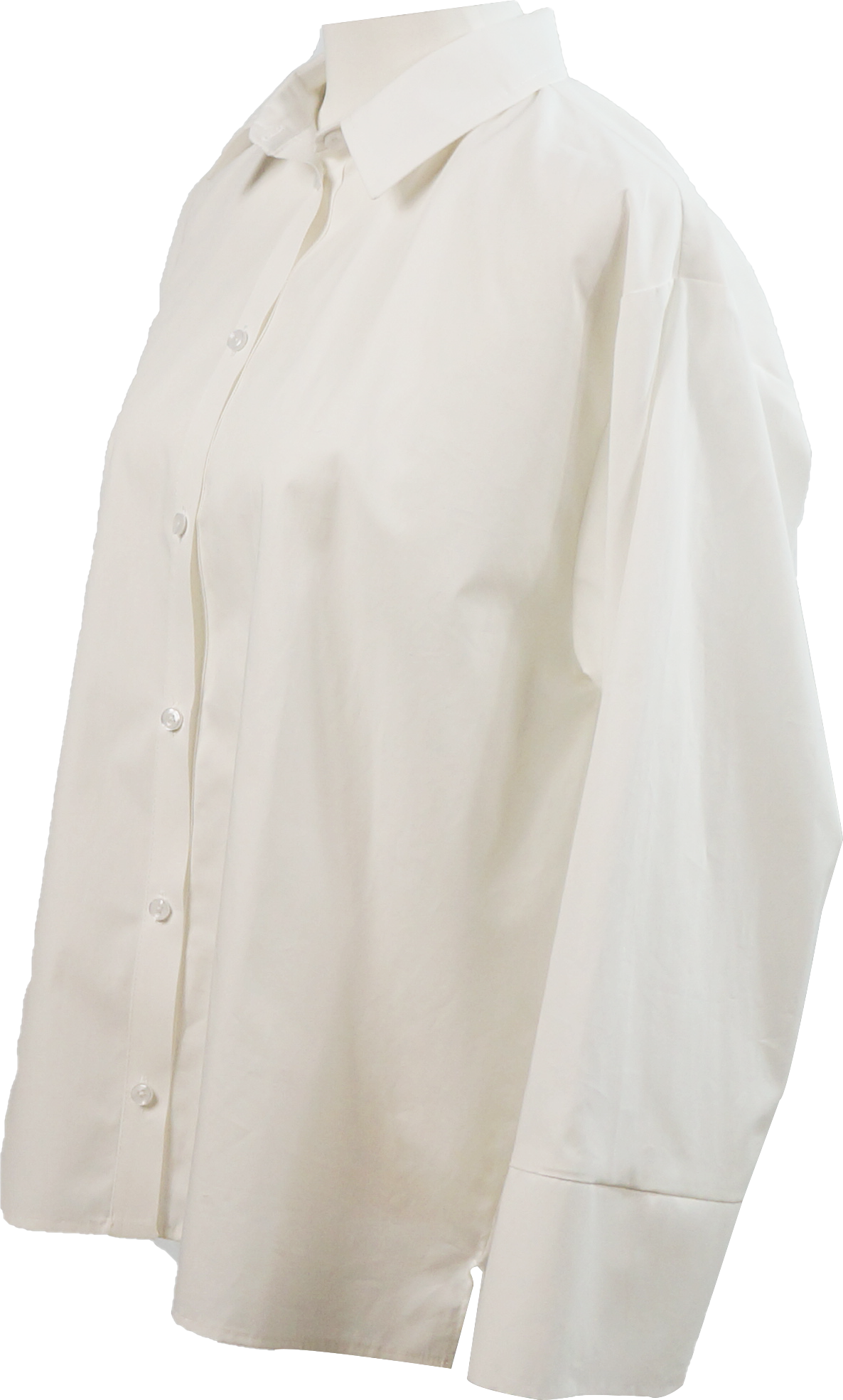Vesdier oversized wide sleeves shirt (100% cotton/long sleeves)